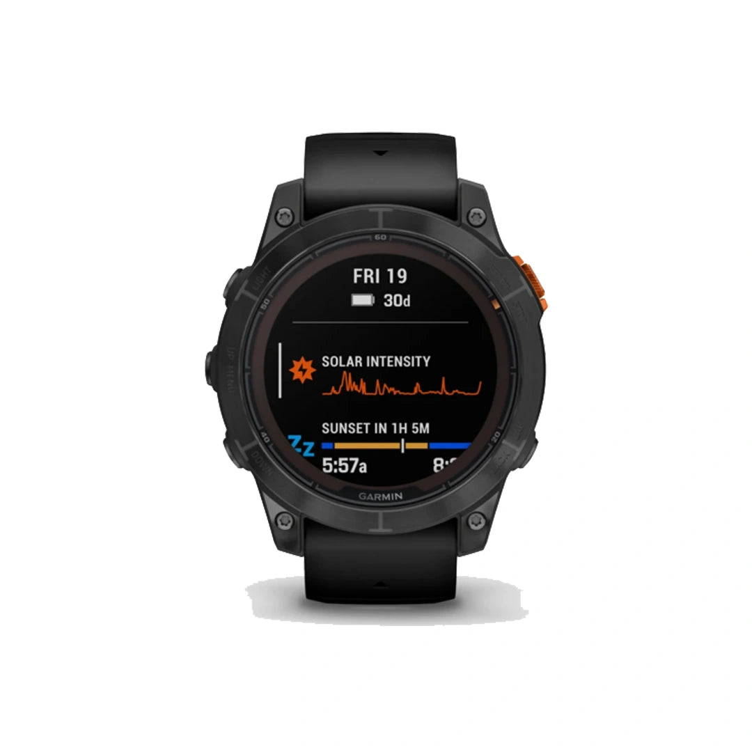 Garmin Fenix 7 Pro 45mm Solar Edition, Slate Gray With Black Band in Qatar Garmin Fenix 7 Pro 45mm Solar Edition, Slate Gray With Black Band in Qatar